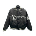 LOUIS VUITTON ‘LV LOVERS’ BLACK COAT – LVC042