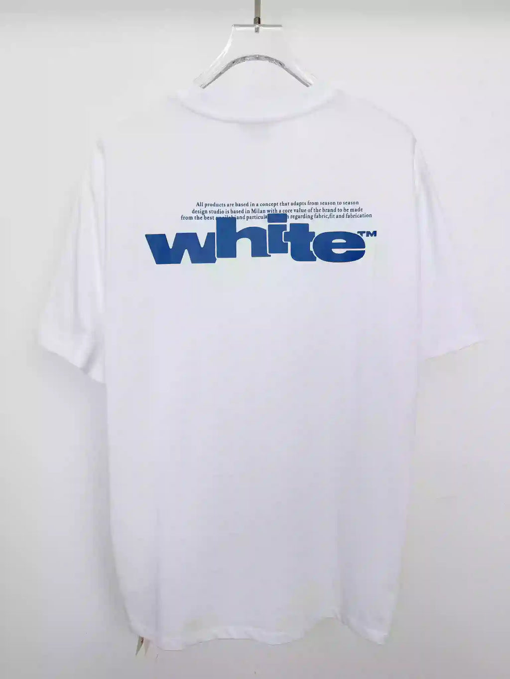 OFF SPLIT SWEATSHIRT IN WHITE – OWS001