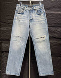 Amiri Rip White Blue Jeans – AMIJ037