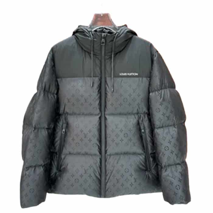 Louis Vuitton Monogram Black Coat – LVC047