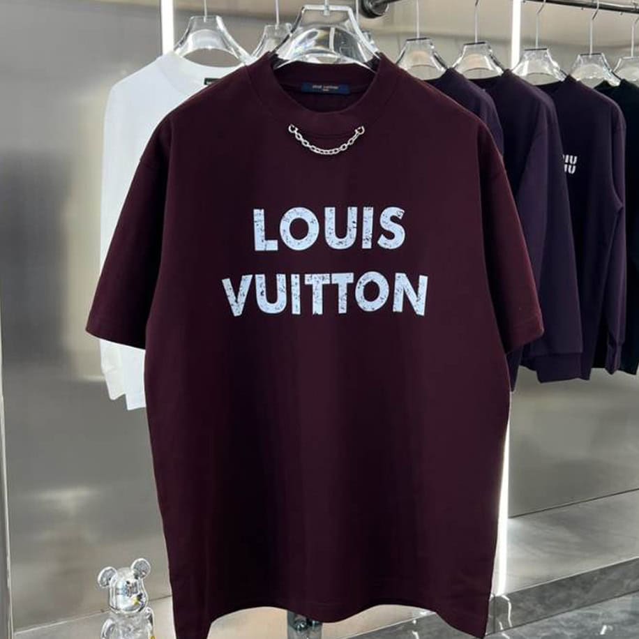 Louis Vuitton Black Short Sleeve Shirt – LVTS077