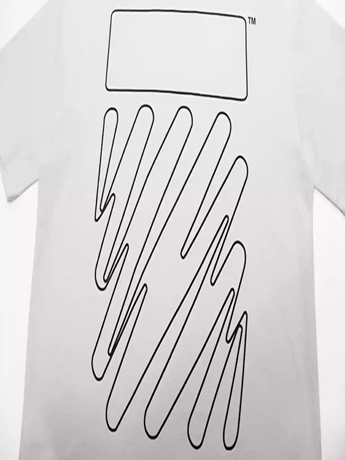 Off-White White Wave Out T-Shirt – OWS012