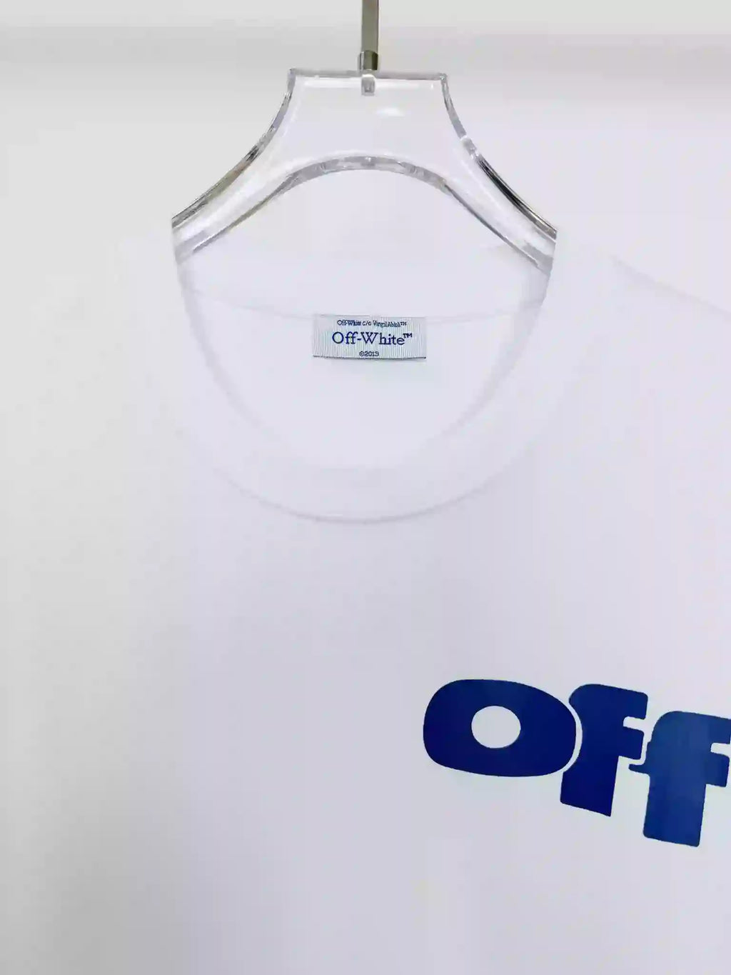 OFF SPLIT SWEATSHIRT IN WHITE – OWS001