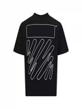 Off-White Black Wave Out T-Shirt – OWS013