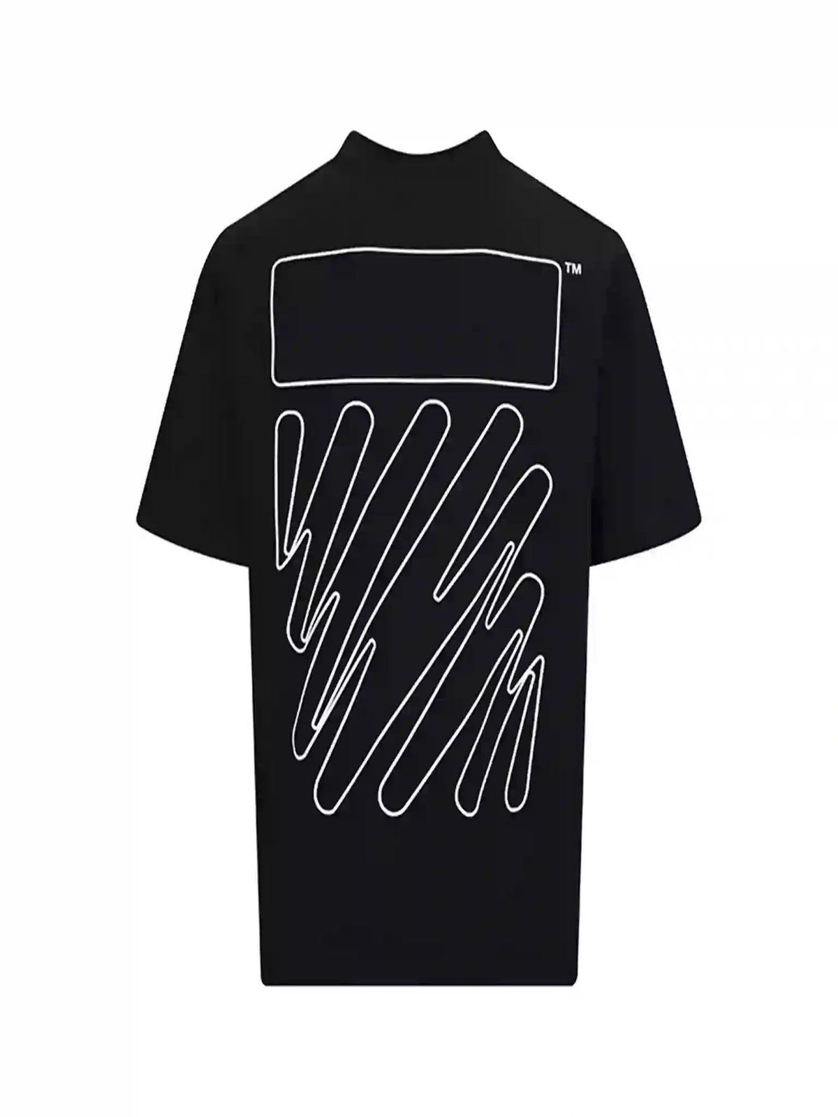 Off-White Black Wave Out T-Shirt – OWS013