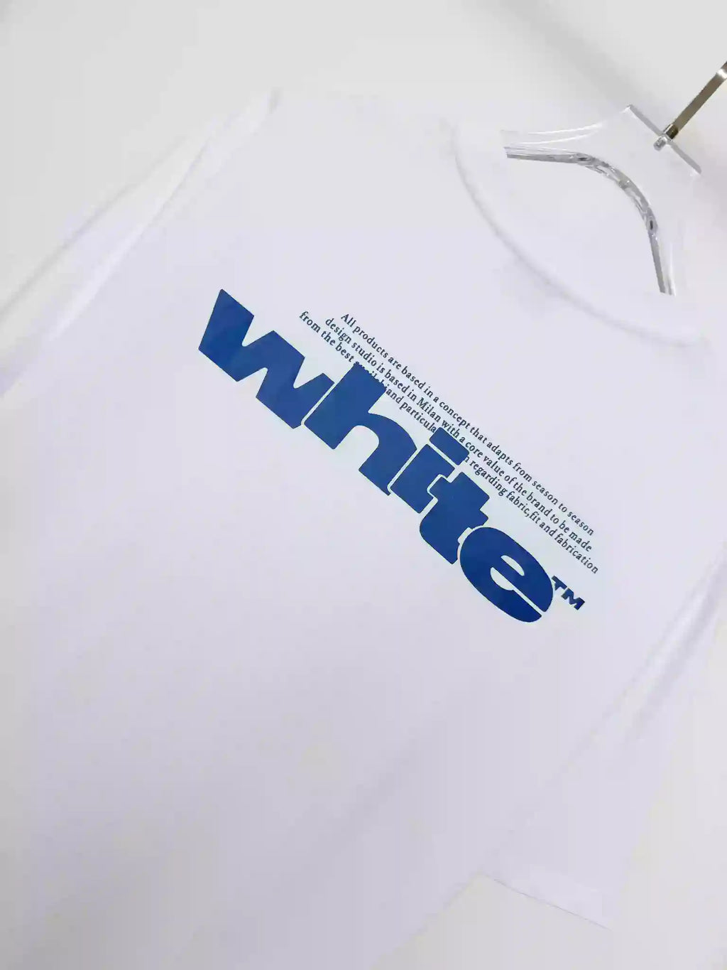 OFF SPLIT SWEATSHIRT IN WHITE – OWS001