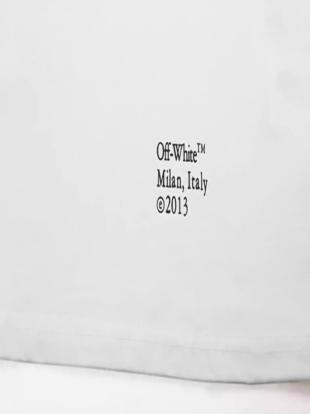 WHITE CARAVAGGIO PAINTING S/S T-SHIRT – OWS017