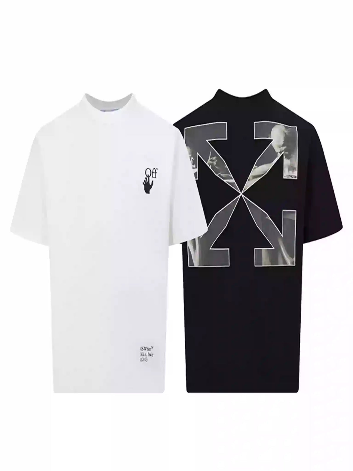 WHITE CARAVAGGIO PAINTING S/S T-SHIRT – OWS017