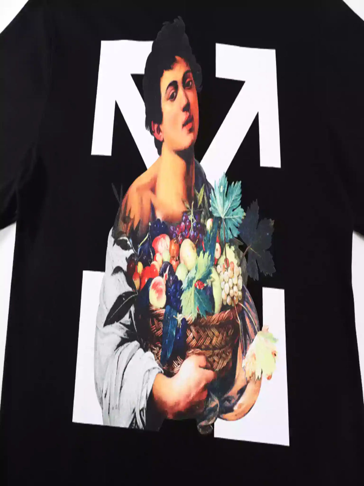 CARAVAGGIO BOY S/S T-SHIRT IN BLACK – OWS020