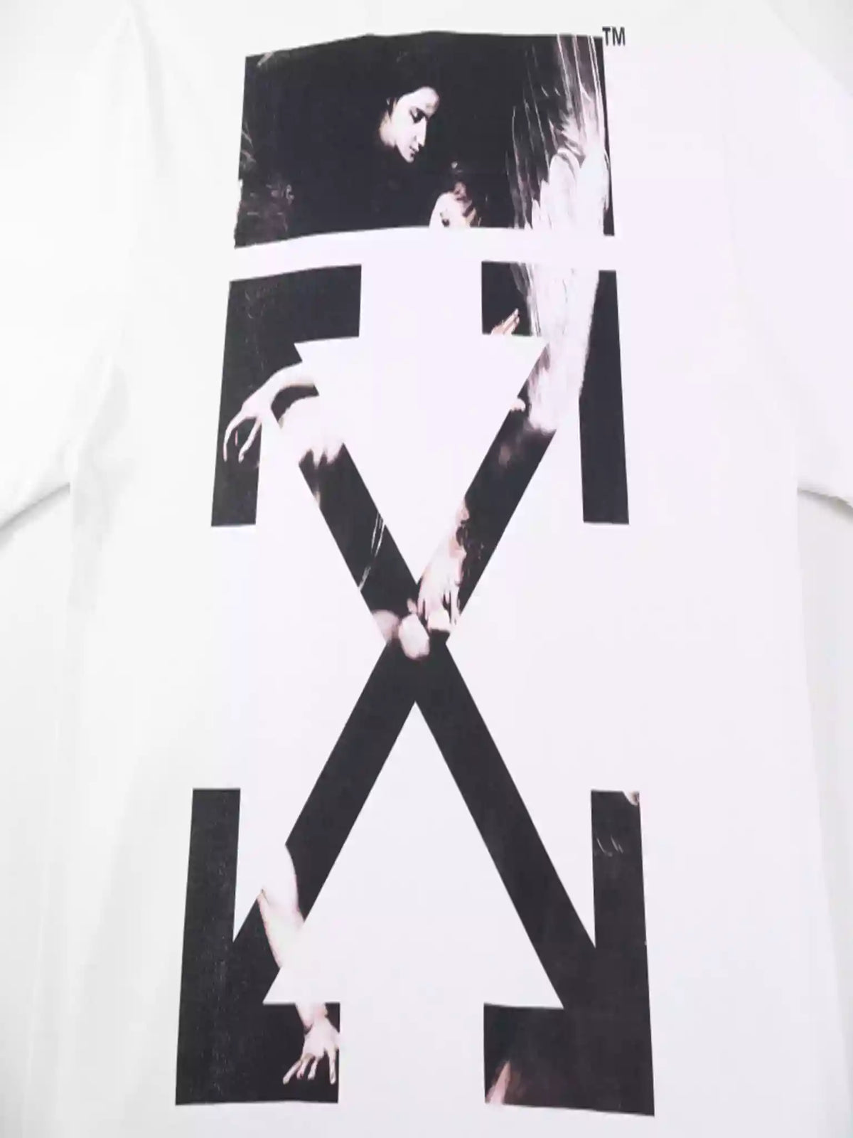 CARAVAGGIO ARROWS S/S OVER T-SHIRT IN WHITE – OWS021