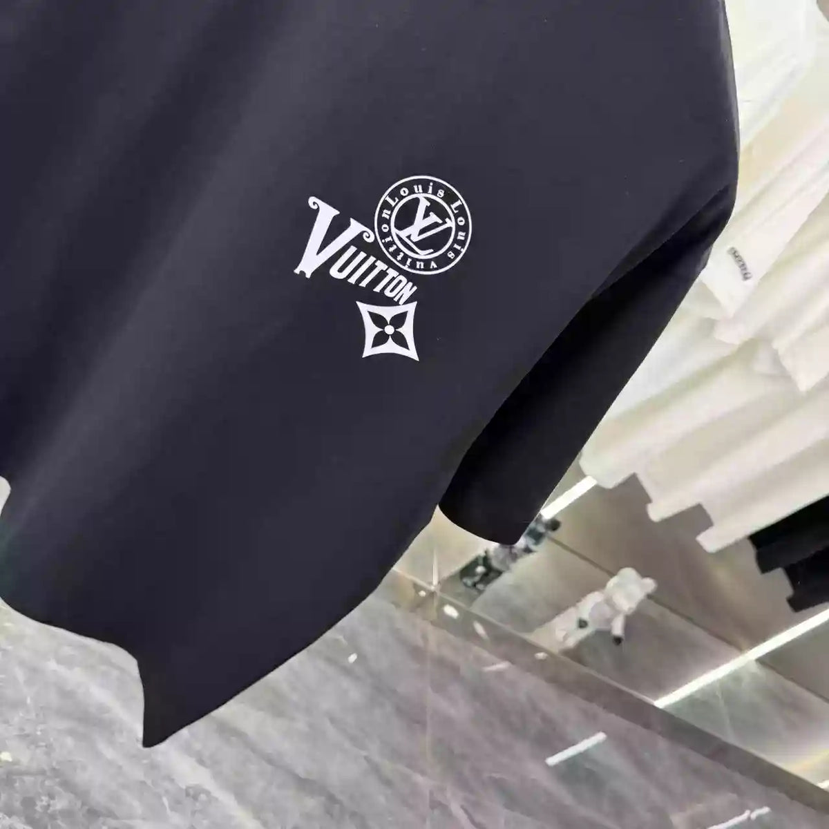 Louis Vuitton Black Short Sleeve Shirt – LVTS085