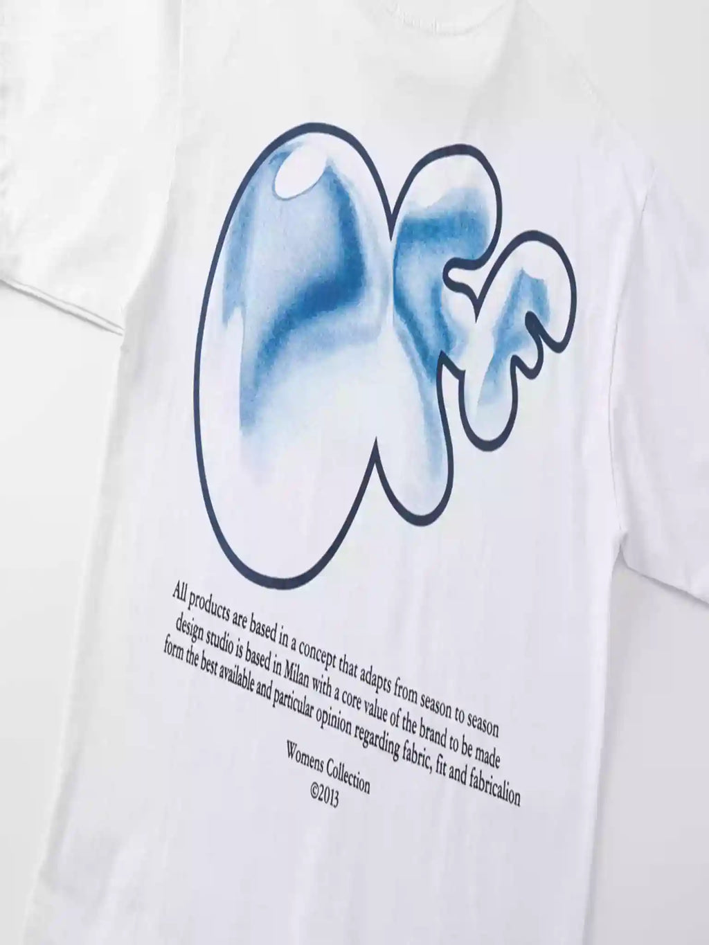 Off-White Bubble Fff T-shirt In White – OWS023