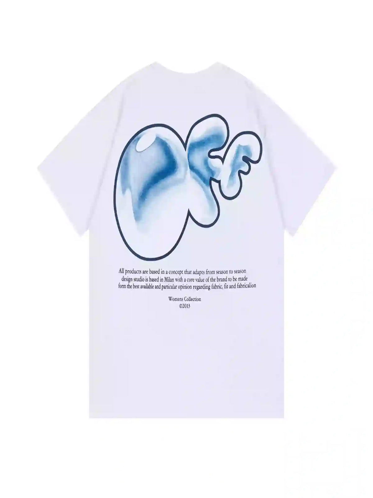 Off-White Bubble Fff T-shirt In White – OWS023