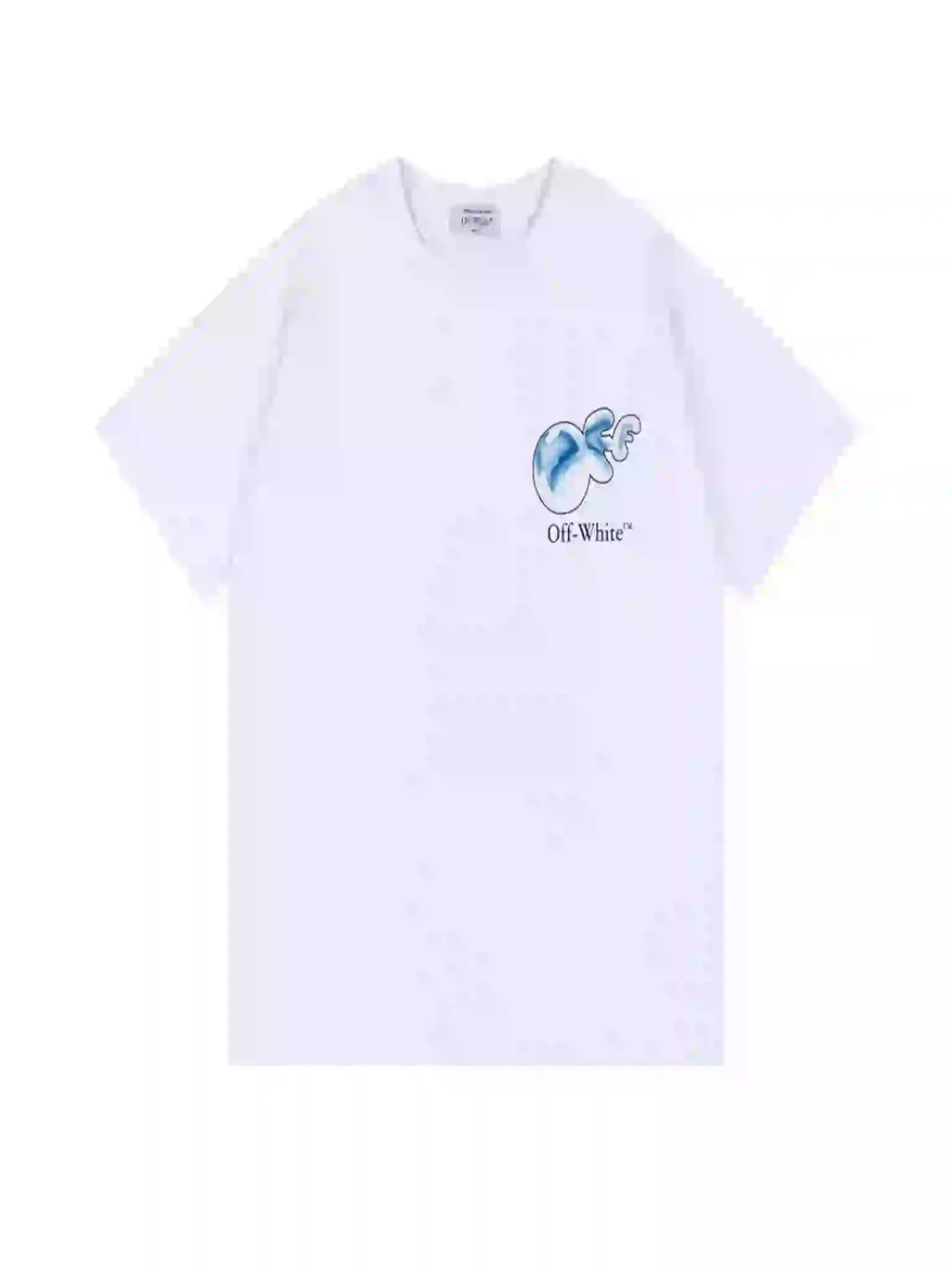 Off-White Bubble Fff T-shirt In White – OWS023