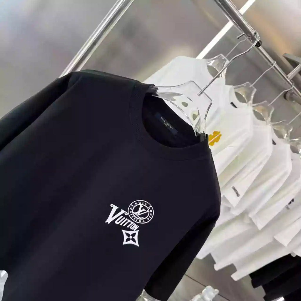 Louis Vuitton Black Short Sleeve Shirt – LVTS085