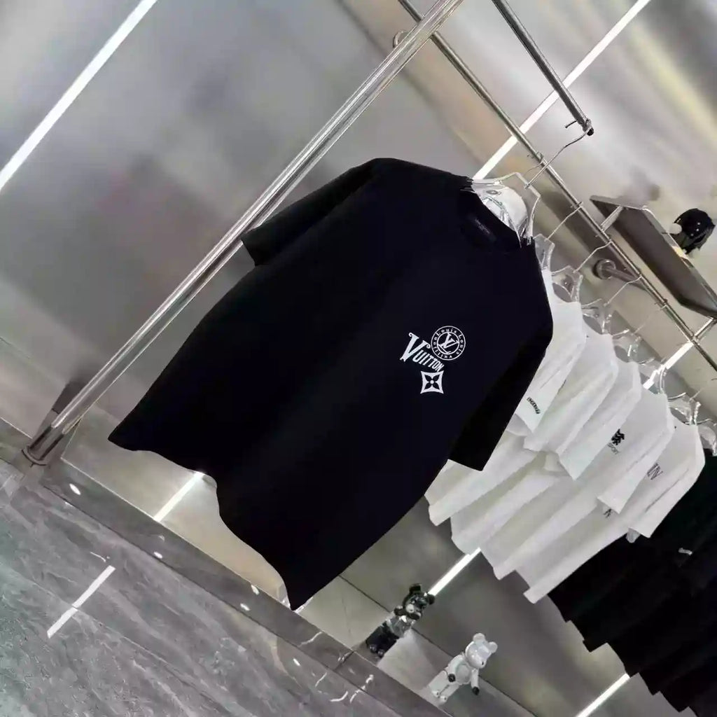 Louis Vuitton Black Short Sleeve Shirt – LVTS085
