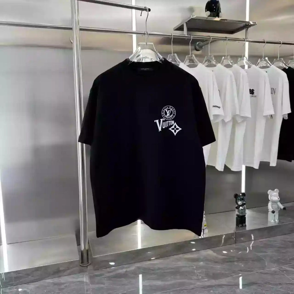 Louis Vuitton Black Short Sleeve Shirt – LVTS085
