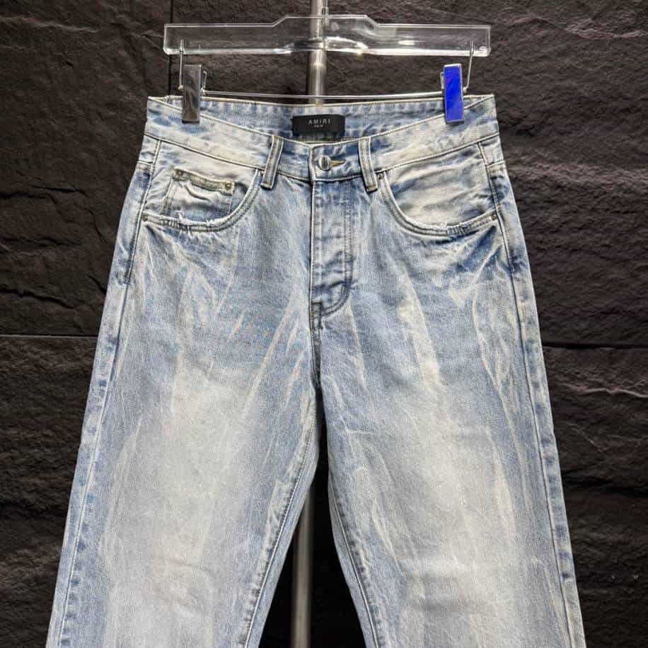 Amiri White Blue Jeans – AMIJ038