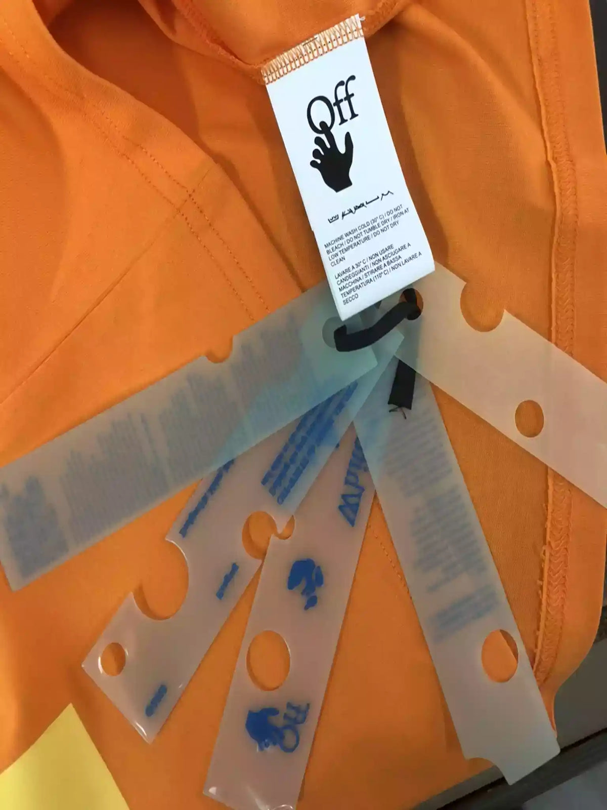 T-shirt Off-White Orange – OWS034