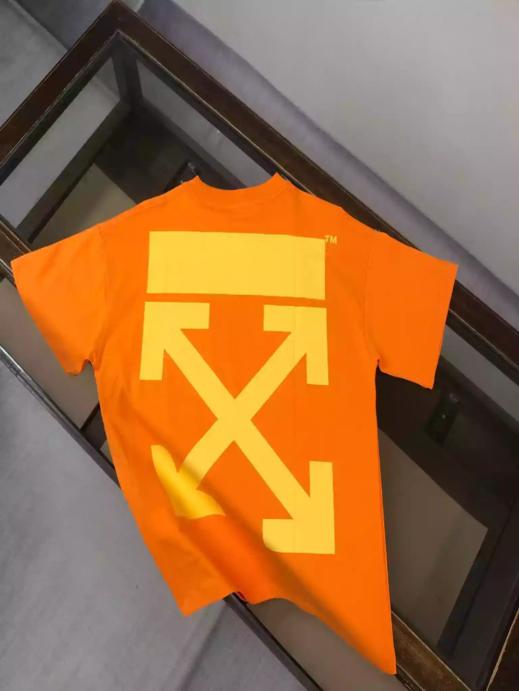 T-shirt Off-White Orange – OWS034