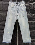 Amiri Men Painter Straight-leg Blue Jeans – AMIJ014