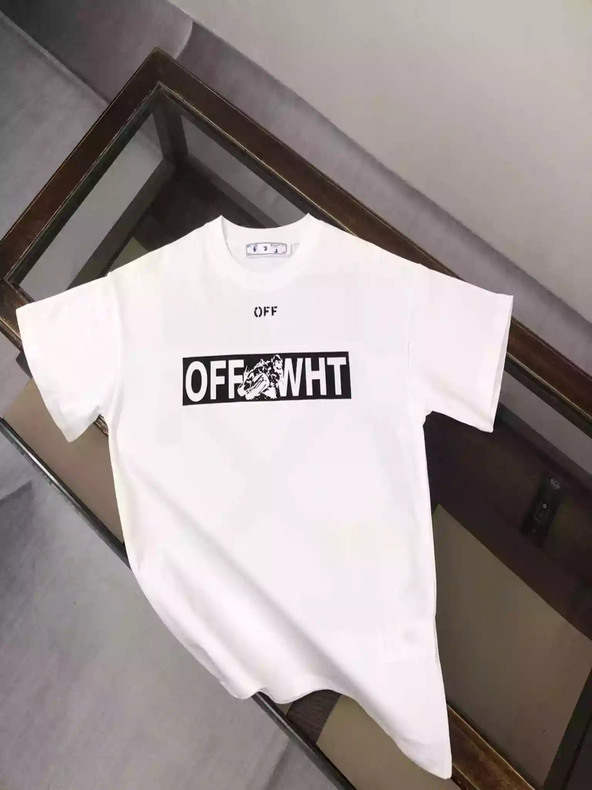 T-shirt Off-White White – OWS035