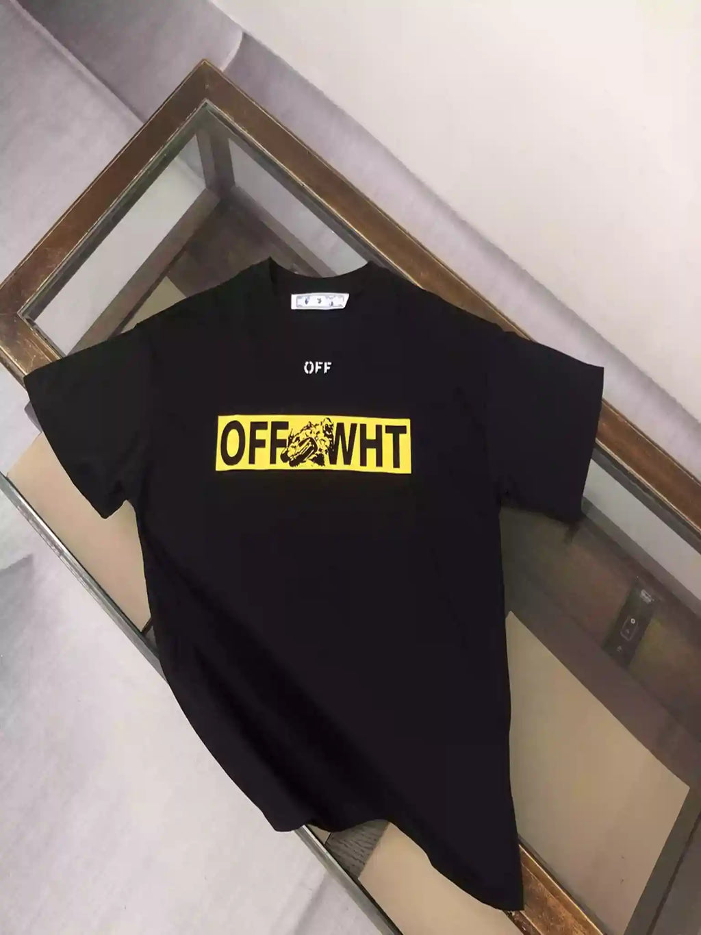 T-shirt Off-White Black – OWS036