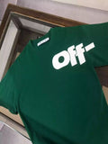 GREEN TYPE GRAPHIC S/S T-SHIRT IN GREEN – OWS040