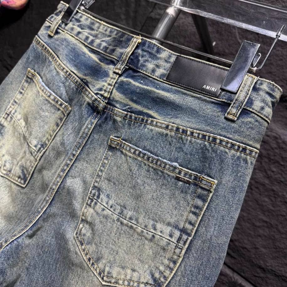 Amiri Rip Blue Jeans – AMIJ036