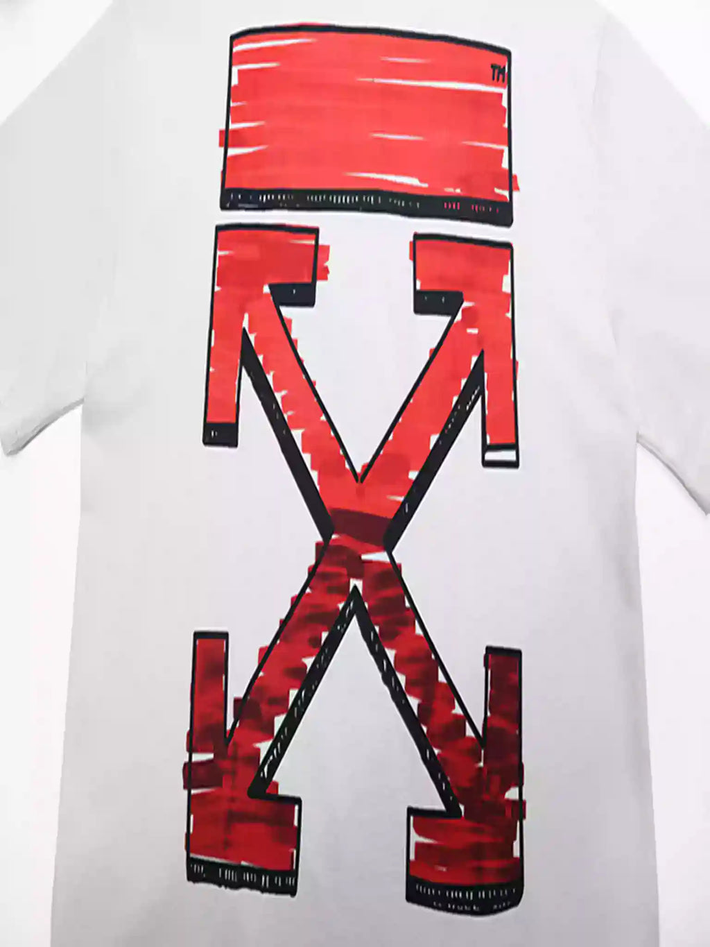 MARKER S/S OVER T-SHIRT in white – OWS005