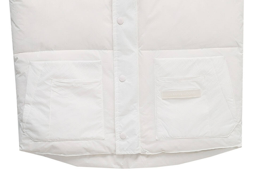 CANADA GOOSE WHITE VEST – CN33