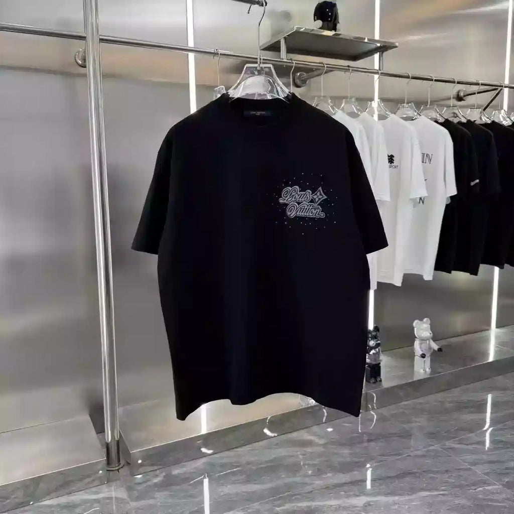 LV Premium Short Sleeve T-shirt In Black – LVTS087