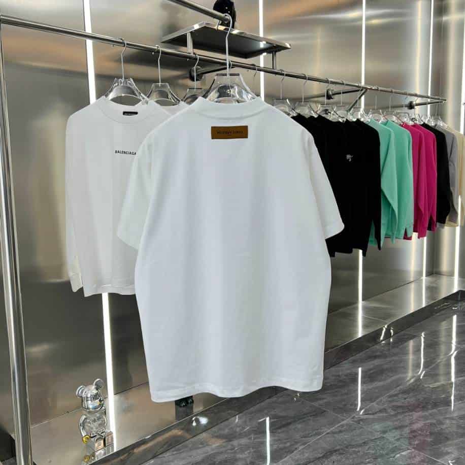 Louis Vuitton White Short Sleeve Shirt – LVTS076