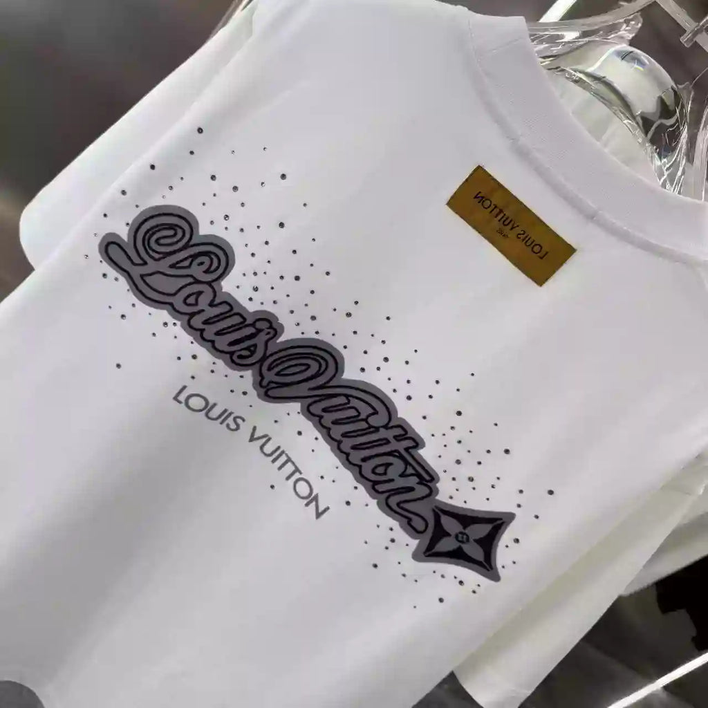 LV Premium Short Sleeve T-shirt In White – LVTS088