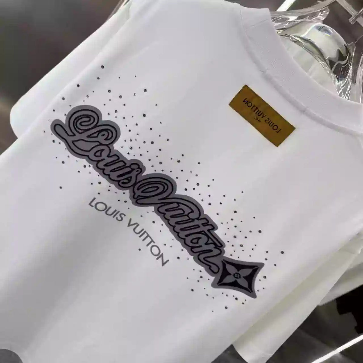 LV Premium Short Sleeve T-shirt In White – LVTS088