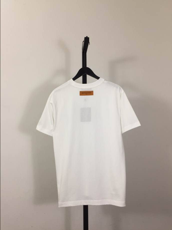 Louis Vuitton Flower Logo Shirt White – LVTS082