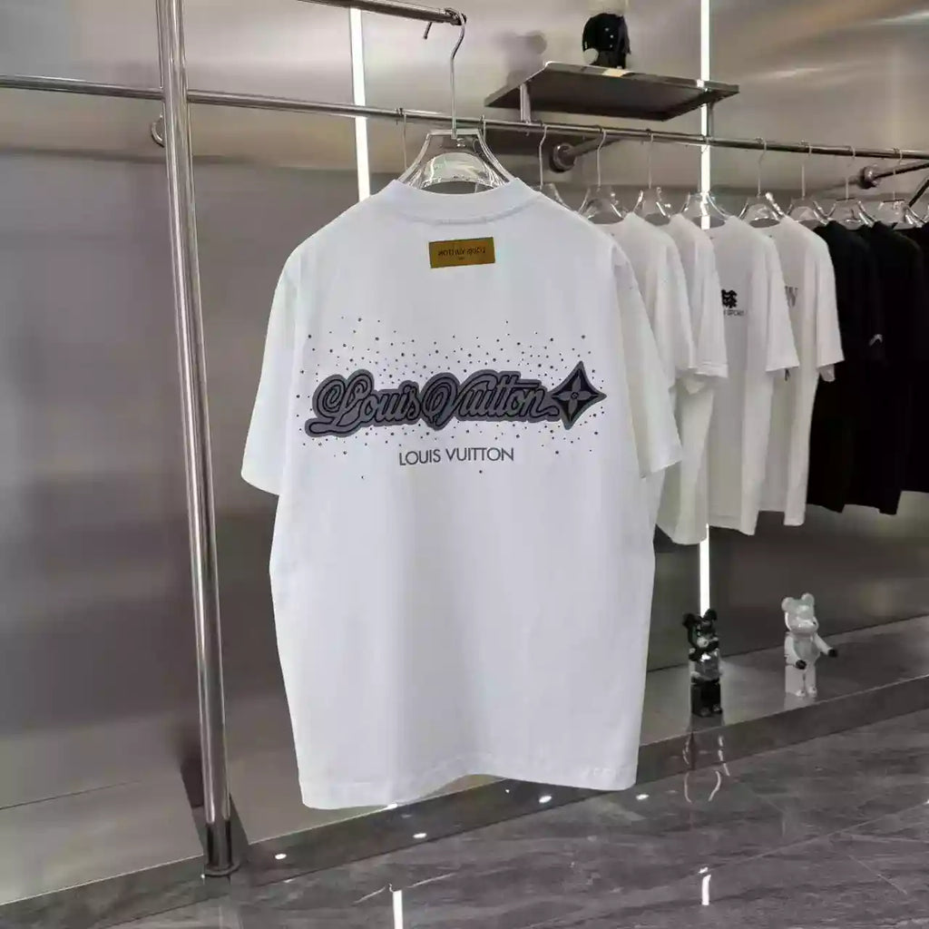 LV Premium Short Sleeve T-shirt In White – LVTS088
