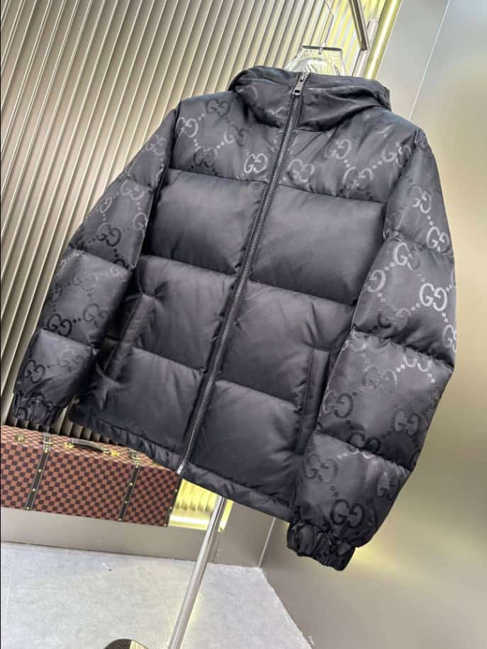 GUCCI Black Hooded Jacket – GCJ053