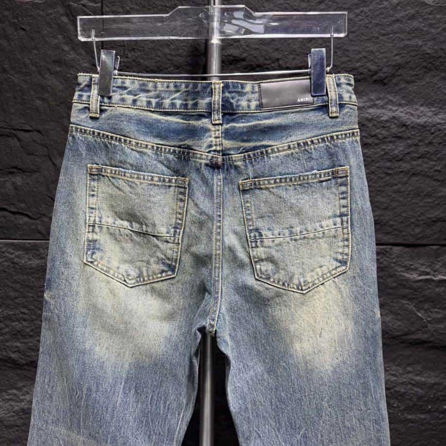Amiri Rip Blue Jeans – AMIJ036