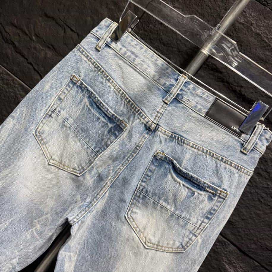 Amiri White Blue Jeans – AMIJ038
