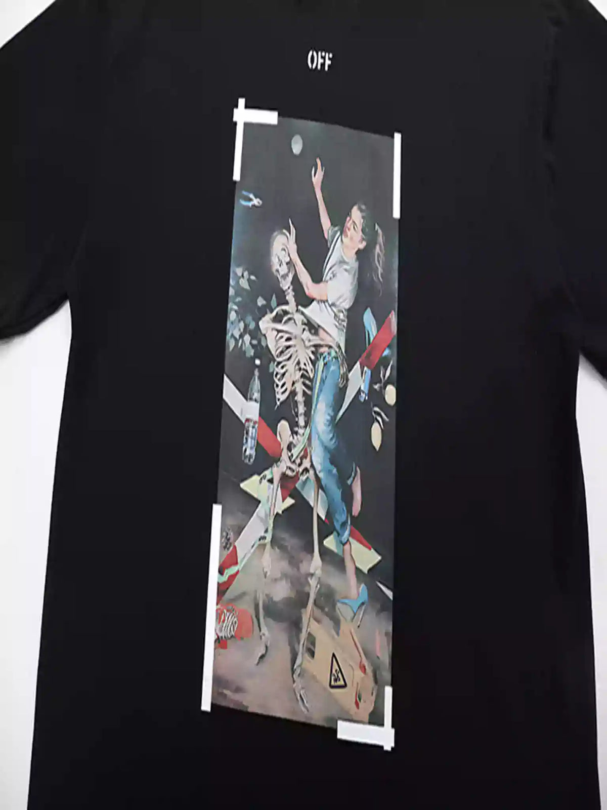 Off-White Pascal Print Slim Tee In Black – OWS007