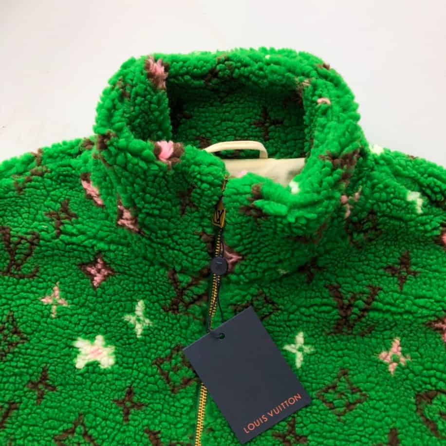 Louis Vuitton Monogram Fleece Green Jacket – LVC045