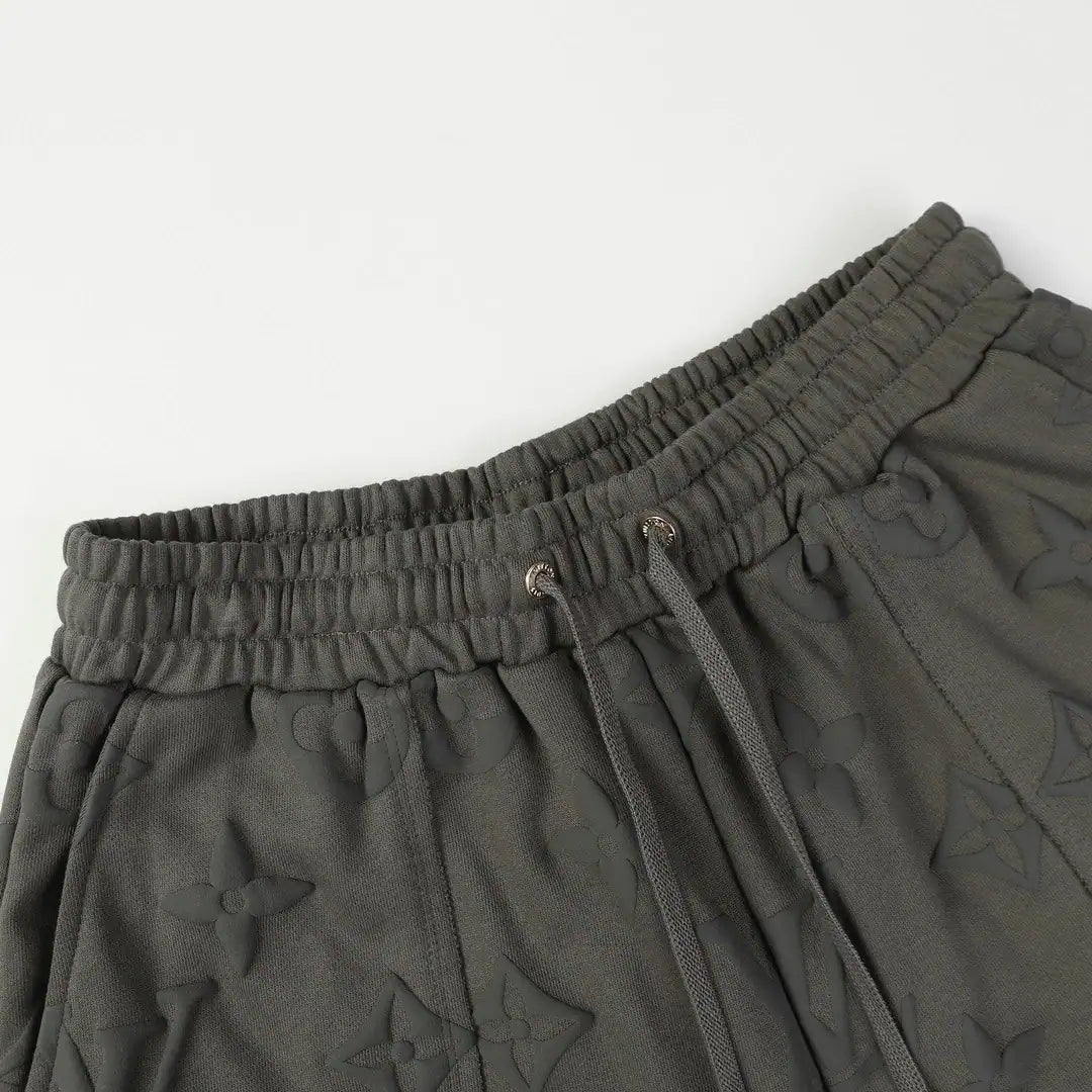 ARMY GREEN DESIGNER SPORTS SHORTS – LVC059
