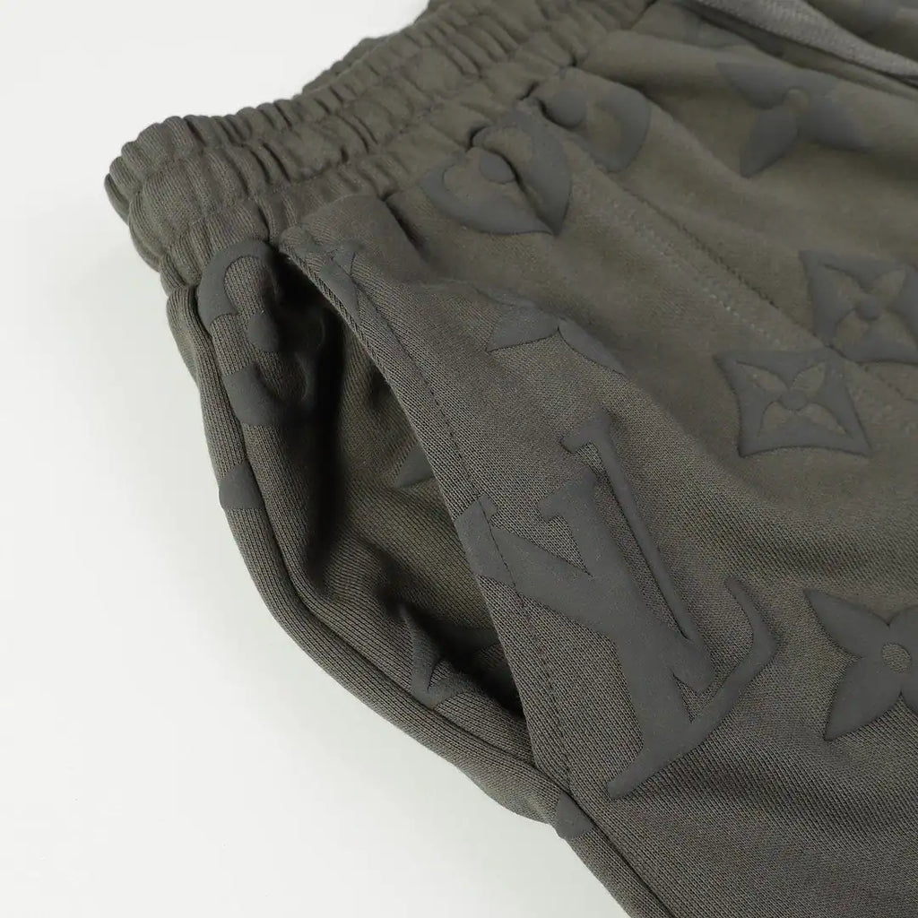 ARMY GREEN DESIGNER SPORTS SHORTS – LVC059