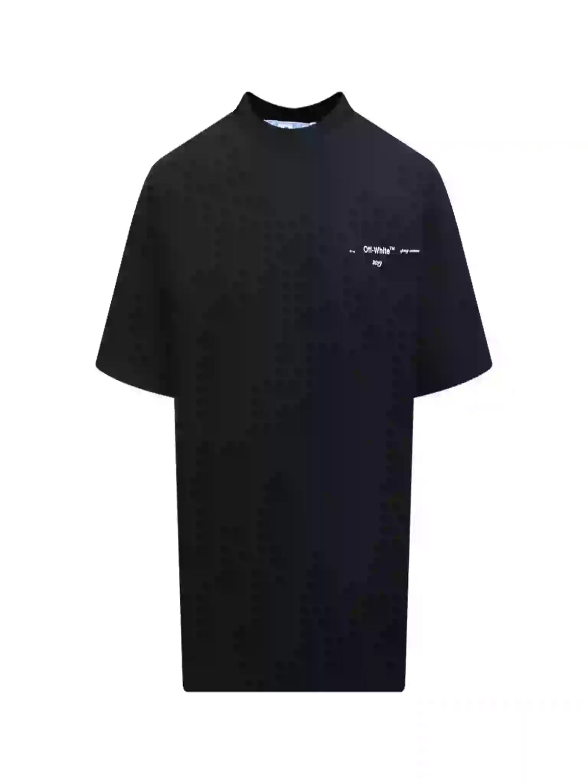 Off White Colour Painting Diagonals Arrows Tee Black – OWS008