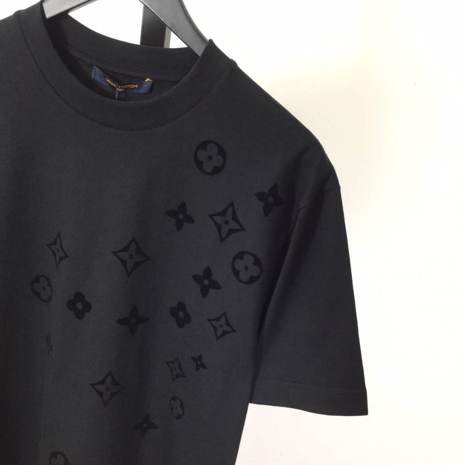 Louis Vuitton Flower Logo Shirt Grey – LVTS083
