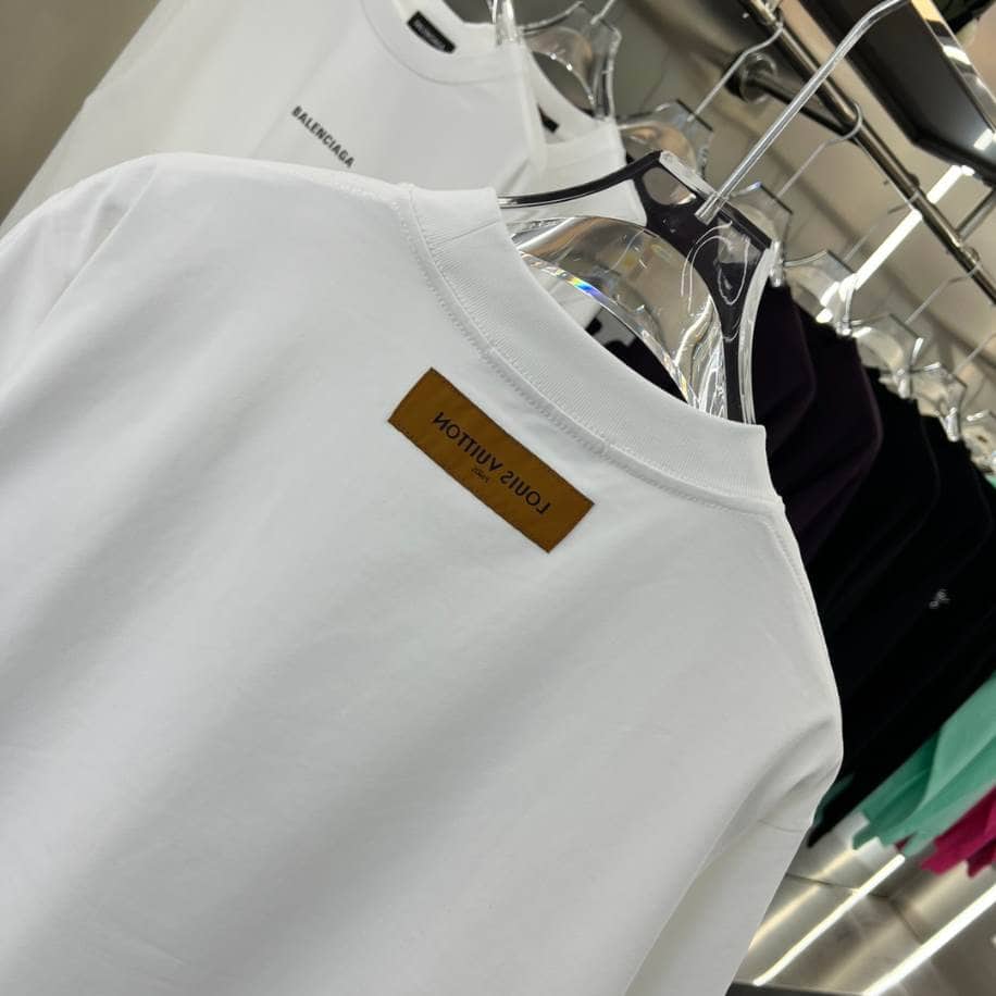 Louis Vuitton White Short Sleeve Shirt – LVTS076