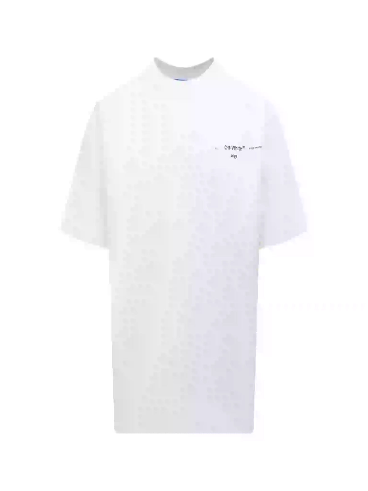 Off White Colour Painting Diagonals Arrows Tee White – OWS009