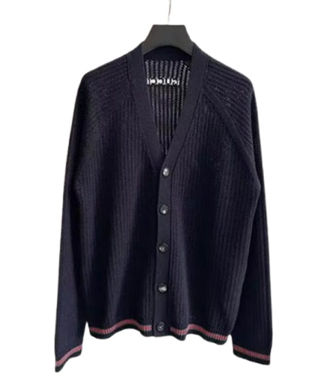 Gucci Cardigan with Sylvie Web Stripes Knitwear – GCK060