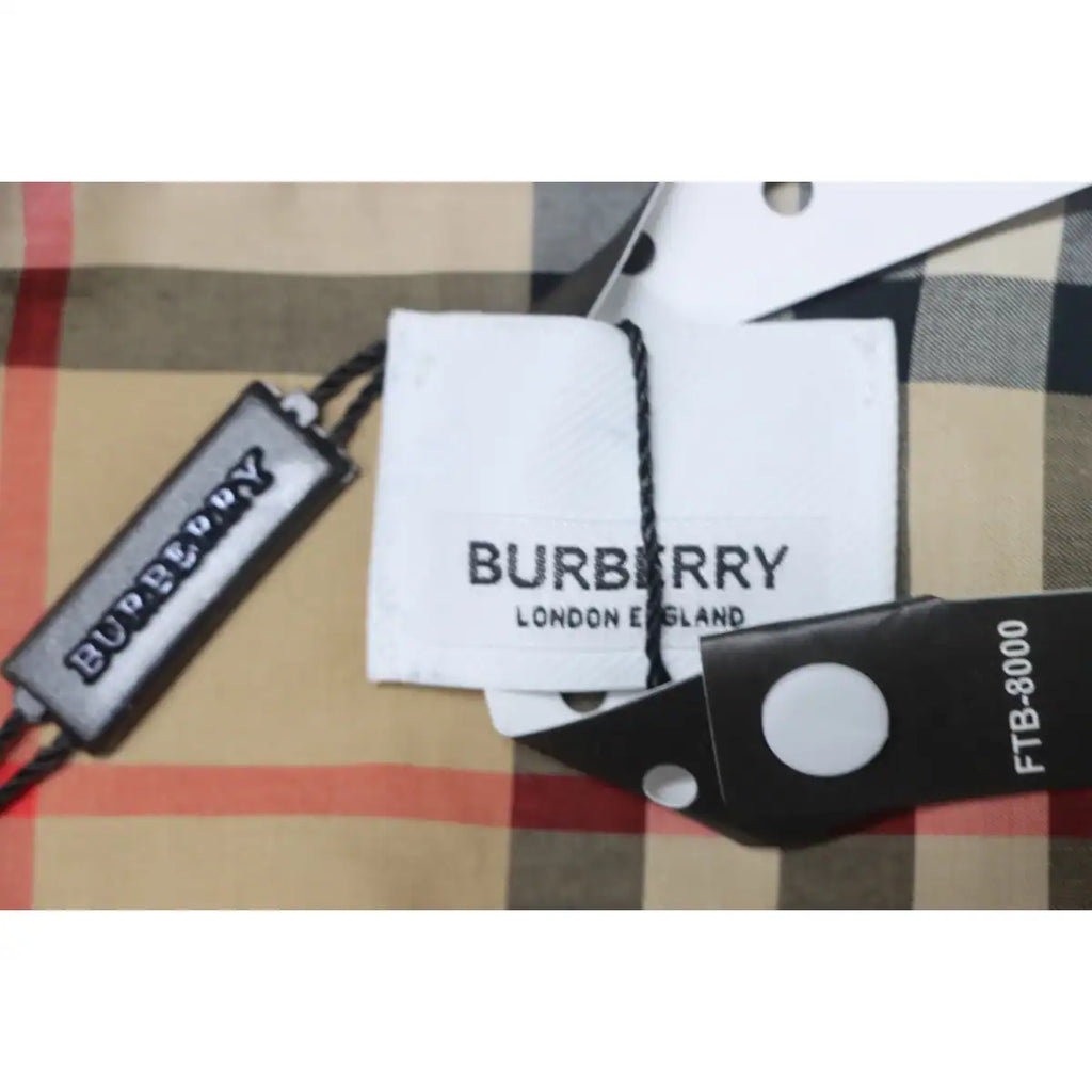 Burberry Classic Striped Long Sleeve Shirt Beige – BRS033
